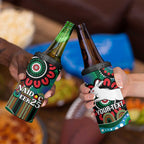 Custom NAIDOC Week 2025 Rabbitohs 4 in 1 Can Cooler Tumbler Go Souths Indigenous Art