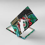 Custom NAIDOC Week 2025 Rabbitohs Canvas Wall Art Go Souths Indigenous Art