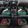 Custom NAIDOC Week 2025 Rabbitohs Car Mats Go Souths Indigenous Art