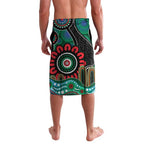 Custom NAIDOC Week 2025 Rabbitohs Lavalava Go Souths Indigenous Art