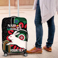 Custom NAIDOC Week 2025 Rabbitohs Luggage Cover Go Souths Indigenous Art