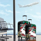 Custom NAIDOC Week 2025 Rabbitohs Luggage Cover Go Souths Indigenous Art