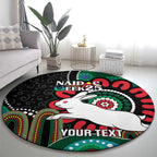 Custom NAIDOC Week 2025 Rabbitohs Round Carpet Go Souths Indigenous Art