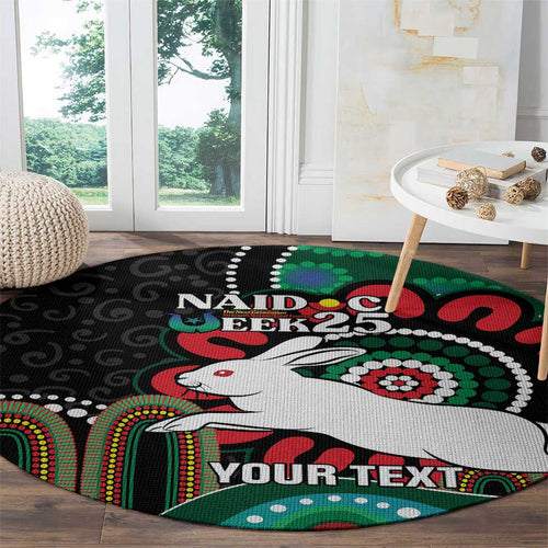Custom NAIDOC Week 2025 Rabbitohs Round Carpet Go Souths Indigenous Art