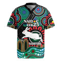 Custom NAIDOC Week 2025 Rabbitohs Rugby Jersey Go Souths Indigenous Art
