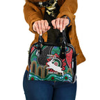 Custom NAIDOC Week 2025 Rabbitohs Shoulder Handbag Go Souths Indigenous Art