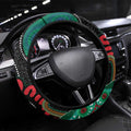 NAIDOC Week 2025 Rabbitohs Steering Wheel Cover Go Souths Indigenous Art