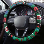 NAIDOC Week 2025 Rabbitohs Steering Wheel Cover Go Souths Indigenous Art