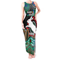 Custom NAIDOC Week 2025 Rabbitohs Tank Maxi Dress Go Souths Indigenous Art
