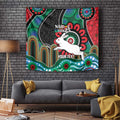 Custom NAIDOC Week 2025 Rabbitohs Tapestry Go Souths Indigenous Art
