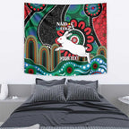 Custom NAIDOC Week 2025 Rabbitohs Tapestry Go Souths Indigenous Art
