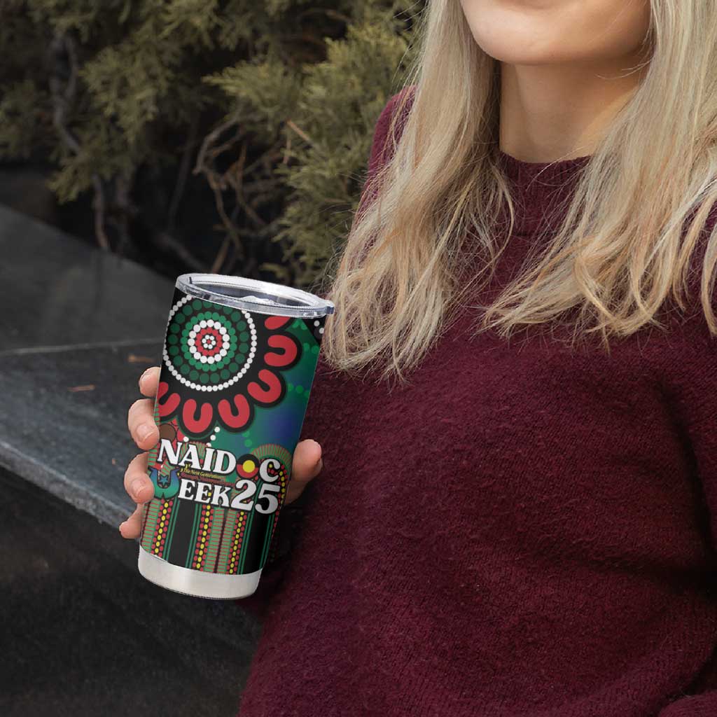 Custom NAIDOC Week 2025 Rabbitohs Tumbler Cup Go Souths Indigenous Art