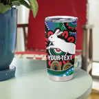 Custom NAIDOC Week 2025 Rabbitohs Tumbler Cup Go Souths Indigenous Art