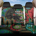 Custom NAIDOC Week 2025 Panthers Back Car Seat Cover Go Mountain Men Indigenous Art