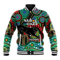 Custom NAIDOC Week 2025 Panthers Baseball Jacket Go Mountain Men Indigenous Art