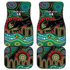 Custom NAIDOC Week 2025 Panthers Car Mats Go Mountain Men Indigenous Art