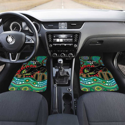 Custom NAIDOC Week 2025 Panthers Car Mats Go Mountain Men Indigenous Art