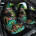 Custom NAIDOC Week 2025 Panthers Car Seat Cover Go Mountain Men Indigenous Art