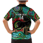 Custom NAIDOC Week 2025 Panthers Family Matching Mermaid Dress and Hawaiian Shirt Go Mountain Men Indigenous Art