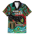 Custom NAIDOC Week 2025 Panthers Family Matching Mermaid Dress and Hawaiian Shirt Go Mountain Men Indigenous Art