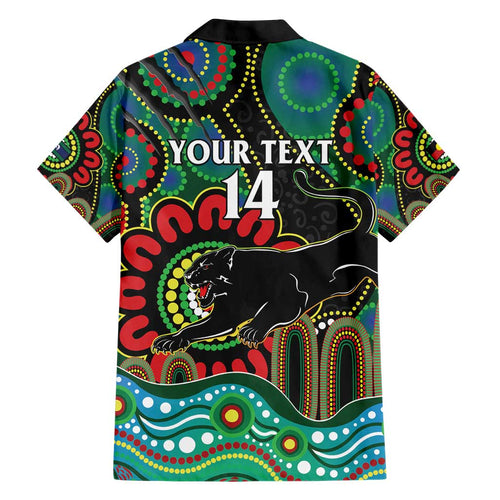 Custom NAIDOC Week 2025 Panthers Hawaiian Shirt Go Mountain Men Indigenous Art