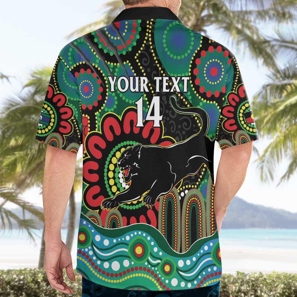 Custom NAIDOC Week 2025 Panthers Hawaiian Shirt Go Mountain Men Indigenous Art