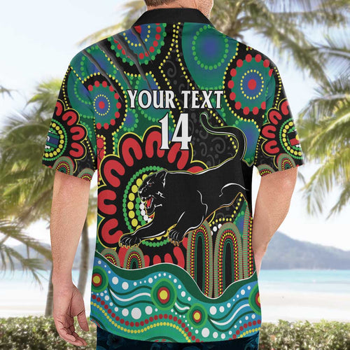 Custom NAIDOC Week 2025 Panthers Hawaiian Shirt Go Mountain Men Indigenous Art