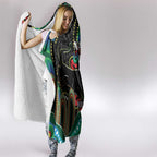 Custom NAIDOC Week 2025 Panthers Hooded Blanket Go Mountain Men Indigenous Art