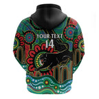 Custom NAIDOC Week 2025 Panthers Hoodie Go Mountain Men Indigenous Art