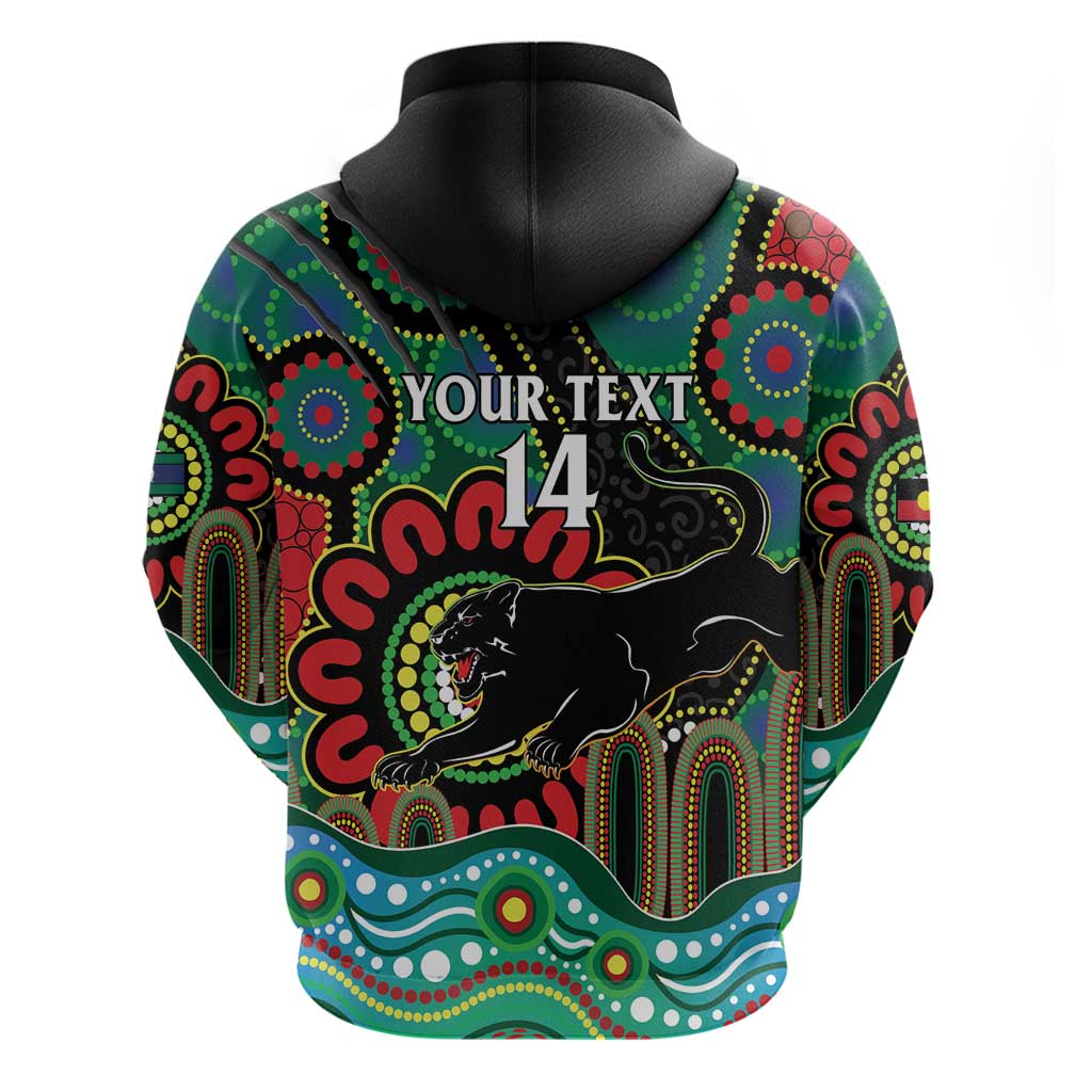 Custom NAIDOC Week 2025 Panthers Hoodie Go Mountain Men Indigenous Art