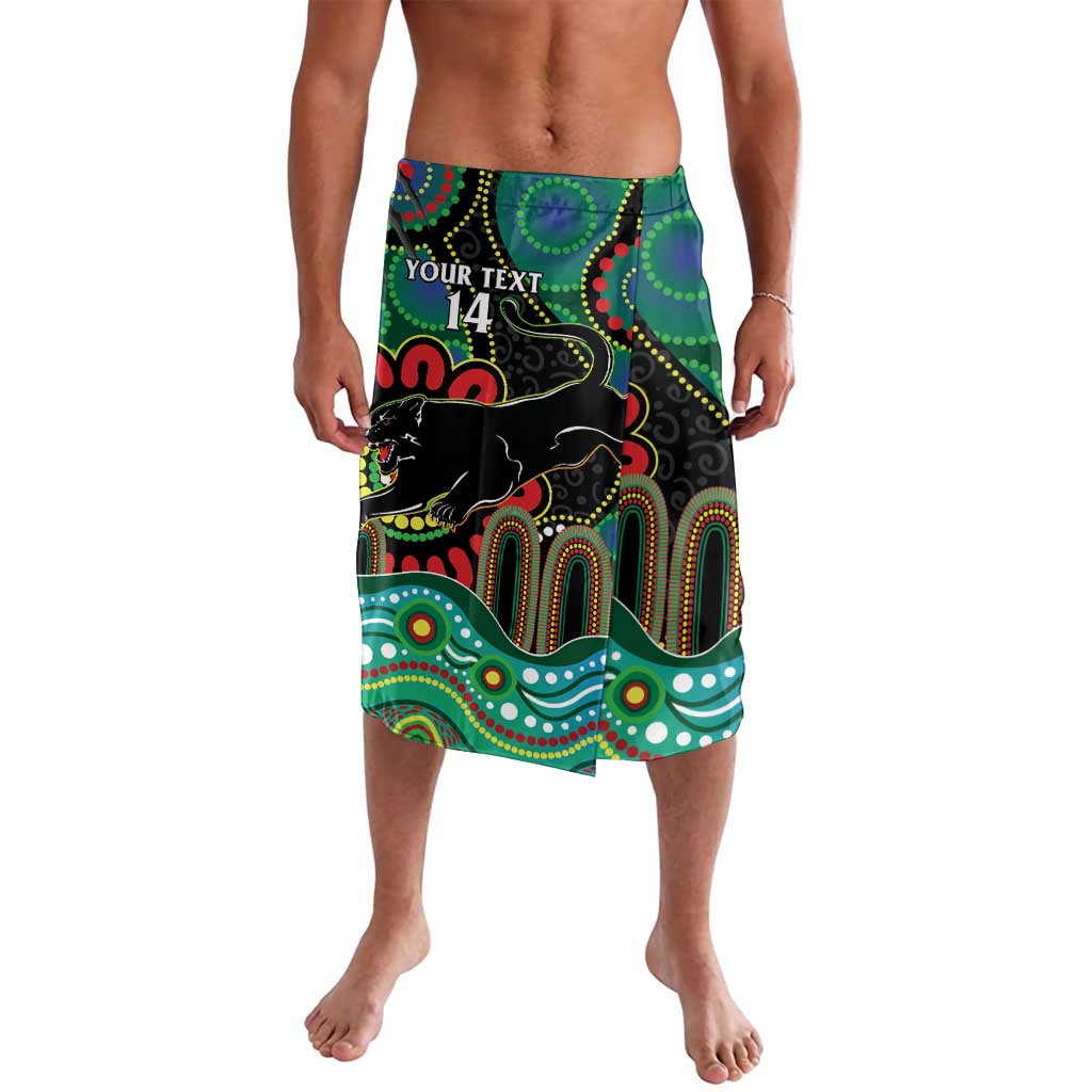 Custom NAIDOC Week 2025 Panthers Lavalava Go Mountain Men Indigenous Art
