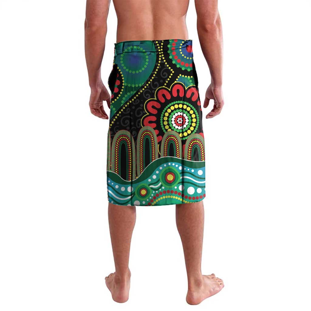 Custom NAIDOC Week 2025 Panthers Lavalava Go Mountain Men Indigenous Art