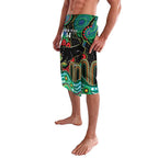 Custom NAIDOC Week 2025 Panthers Lavalava Go Mountain Men Indigenous Art