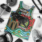 Custom NAIDOC Week 2025 Panthers Men Tank Top Go Mountain Men Indigenous Art