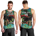 Custom NAIDOC Week 2025 Panthers Men Tank Top Go Mountain Men Indigenous Art