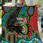 Custom NAIDOC Week 2025 Panthers Quilt Go Mountain Men Indigenous Art