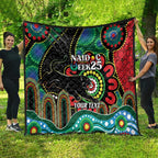Custom NAIDOC Week 2025 Panthers Quilt Go Mountain Men Indigenous Art