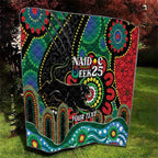 Custom NAIDOC Week 2025 Panthers Quilt Go Mountain Men Indigenous Art