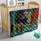 Custom NAIDOC Week 2025 Panthers Quilt Go Mountain Men Indigenous Art