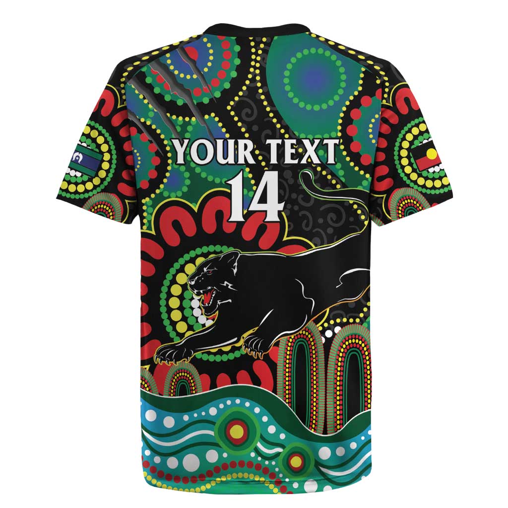 Custom NAIDOC Week 2025 Panthers Rugby Jersey Go Mountain Men Indigenous Art