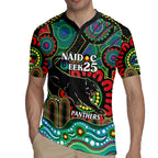 Custom NAIDOC Week 2025 Panthers Rugby Jersey Go Mountain Men Indigenous Art