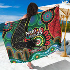 Custom NAIDOC Week 2025 Panthers Sarong Go Mountain Men Indigenous Art