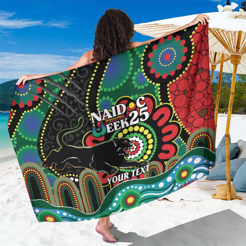 Custom NAIDOC Week 2025 Panthers Sarong Go Mountain Men Indigenous Art