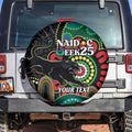 Custom NAIDOC Week 2025 Panthers Spare Tire Cover Go Mountain Men Indigenous Art