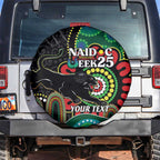 Custom NAIDOC Week 2025 Panthers Spare Tire Cover Go Mountain Men Indigenous Art