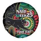 Custom NAIDOC Week 2025 Panthers Spare Tire Cover Go Mountain Men Indigenous Art