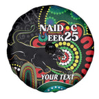 Custom NAIDOC Week 2025 Panthers Spare Tire Cover Go Mountain Men Indigenous Art