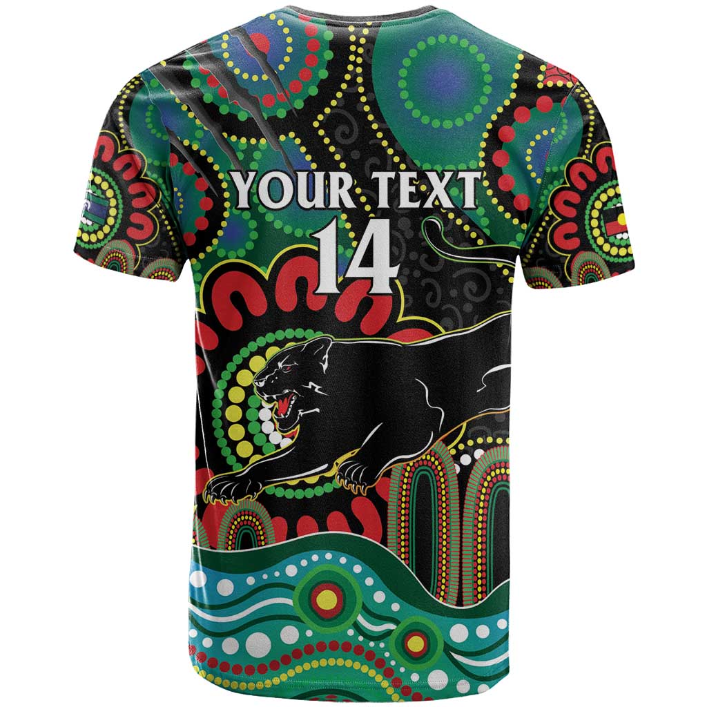 Custom NAIDOC Week 2025 Panthers T Shirt Go Mountain Men Indigenous Art