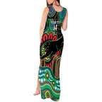 Custom NAIDOC Week 2025 Panthers Tank Maxi Dress Go Mountain Men Indigenous Art