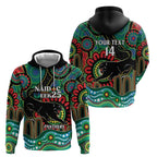 Custom NAIDOC Week 2025 Panthers Zip Hoodie Go Mountain Men Indigenous Art